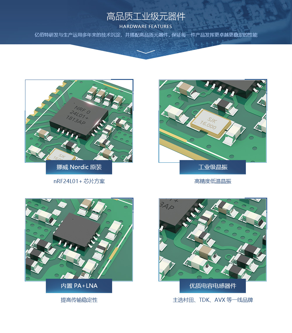 E01-2G4M13S硬件特點_V3.0