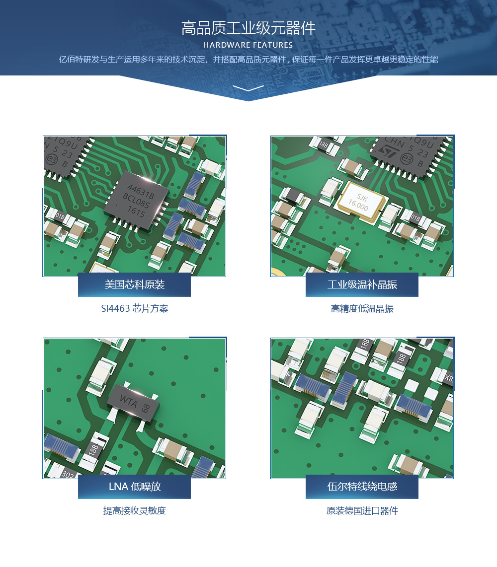 E62-433T30D-UART硬件特點1000