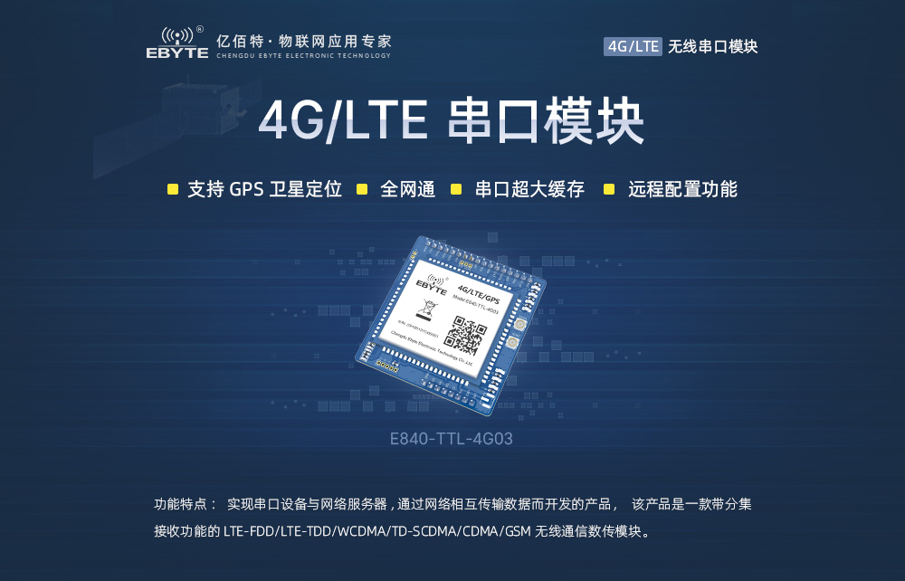 4G/TTL串口透?jìng)髂K