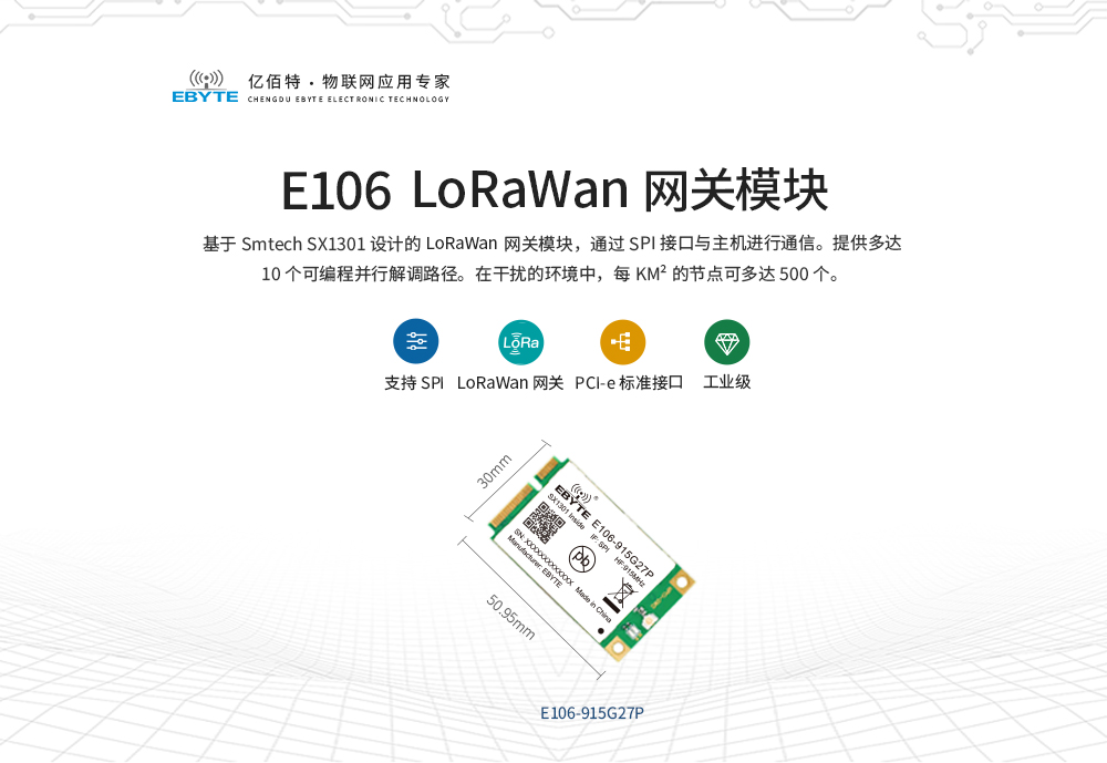 E106-915G27P-lora網(wǎng)關 E106-915G27P-1000