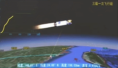 北斗衛(wèi)星升空