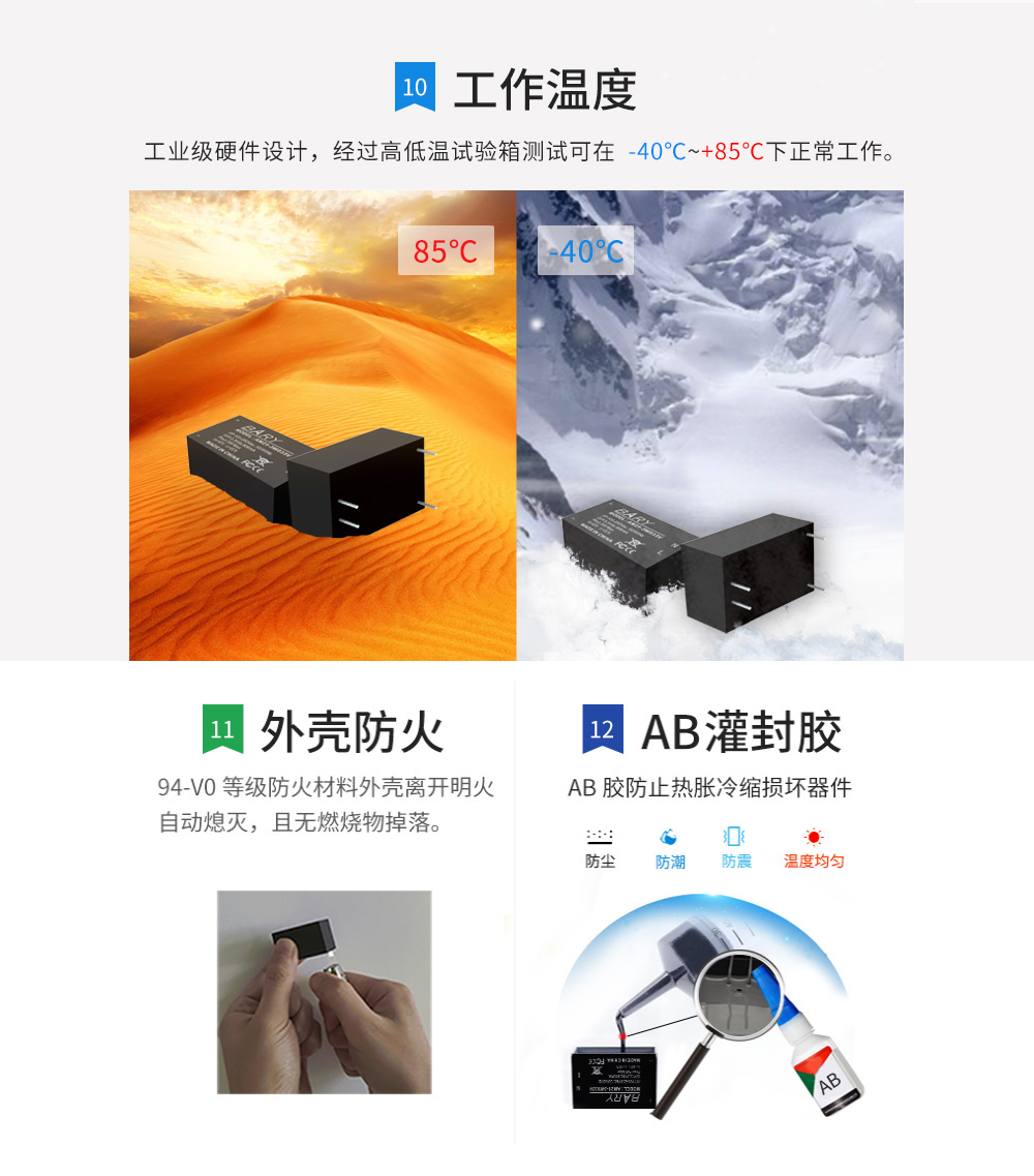 ACDC電源模塊工作溫度測試 05V_06