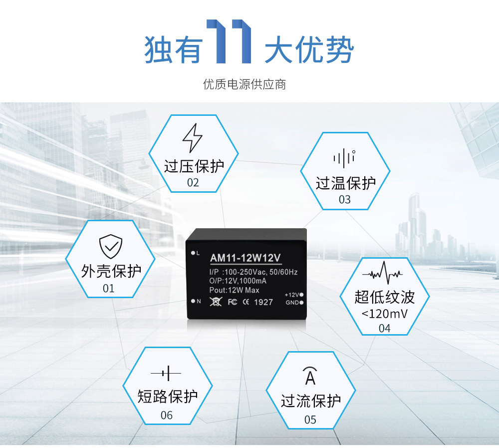 降壓電源模塊優(yōu)勢 AM11_03