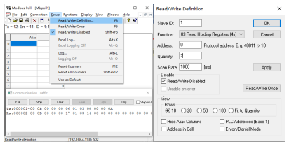 8ns1串口服務器通信協(xié)議配置