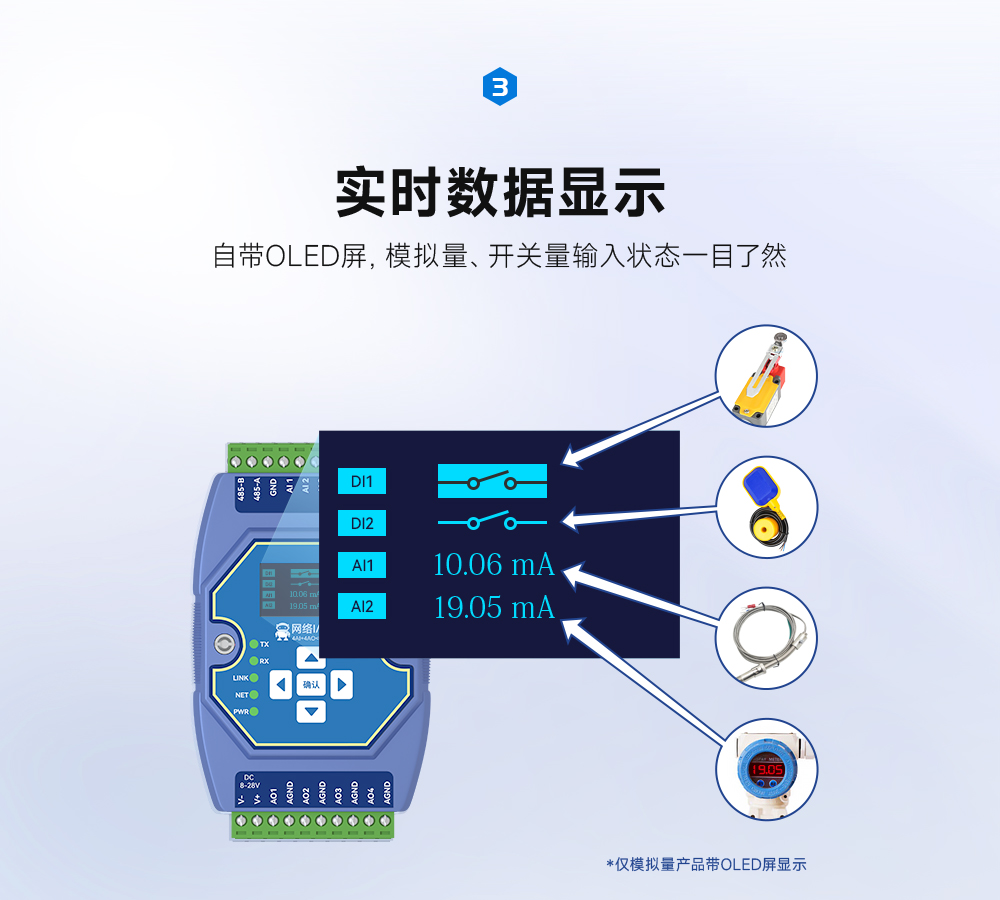 模擬量開(kāi)關(guān)量數(shù)據(jù)采集實(shí)時(shí)顯示 ME31-522_05