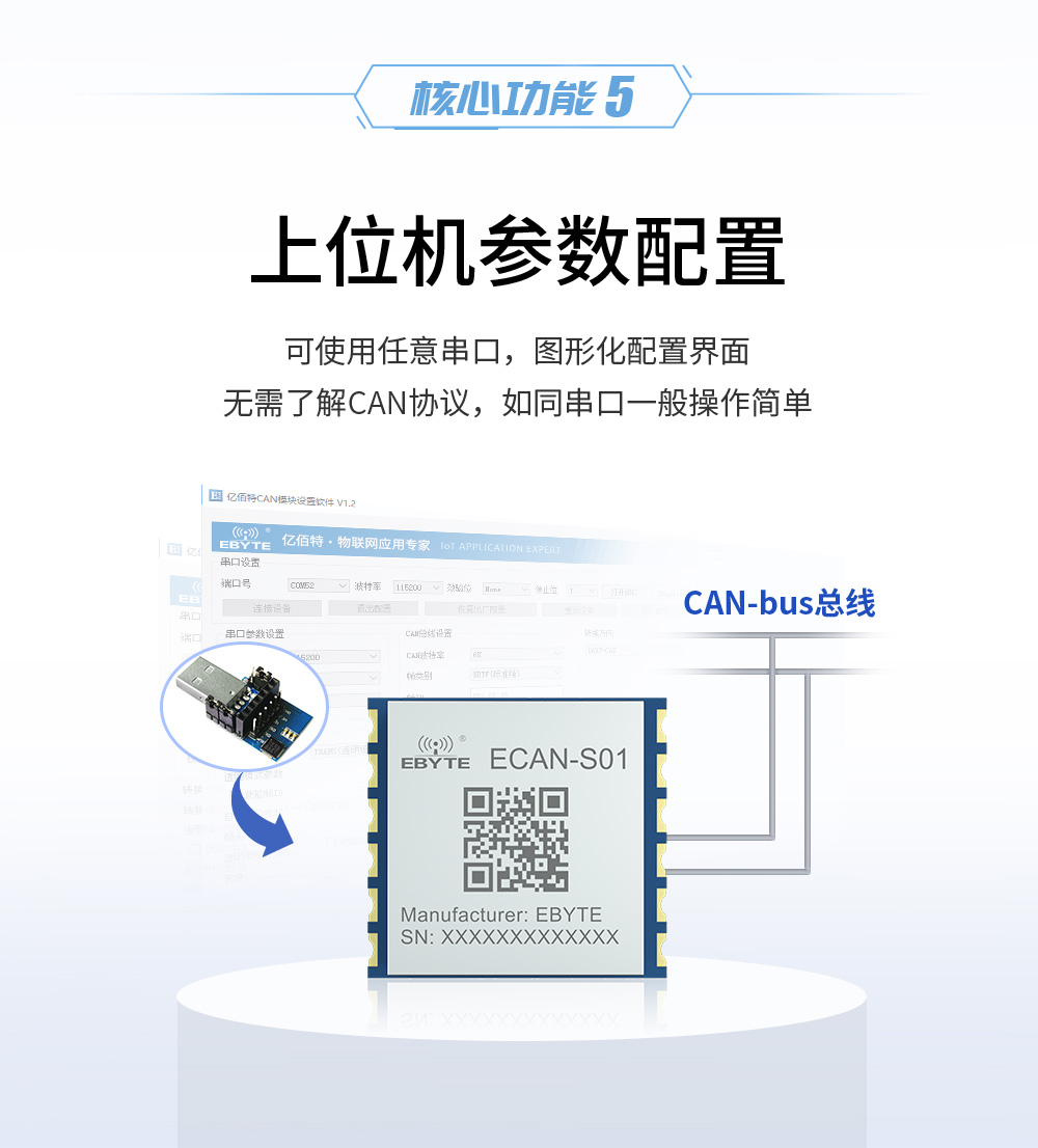 can總線模塊上位機配置 ECAN-S01ECAN-S01-TB_08