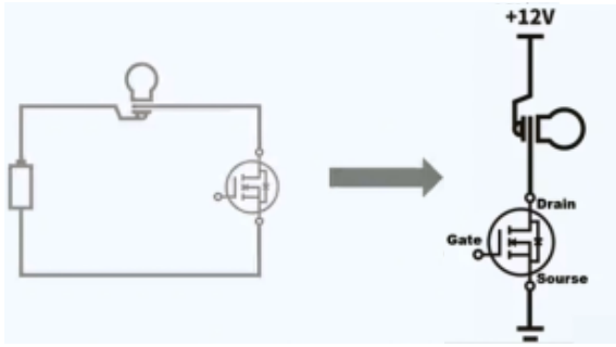 單片機控制mos管 單片機控制mos管
