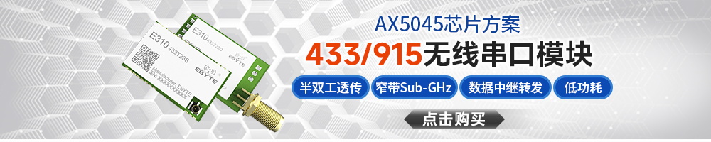 4-E310系列-無線串口模塊