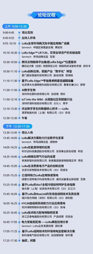 lora創(chuàng)新應用論壇流程 lora創(chuàng)新應用論壇流程