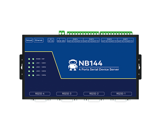 工業(yè)級(jí)4路串口服務(wù)器
