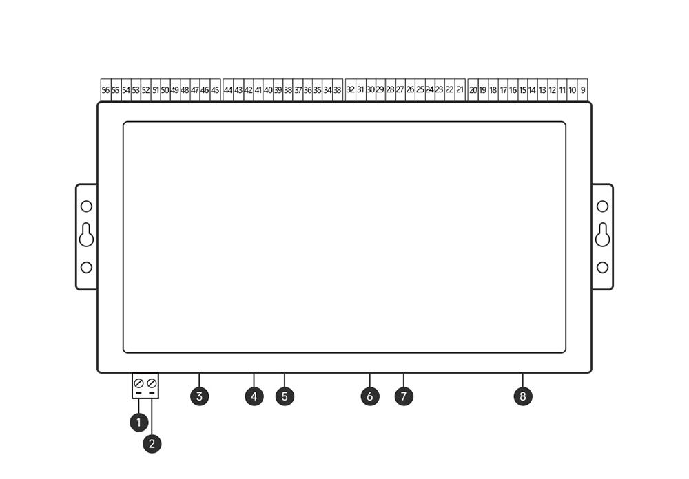 引腳NB1A1隔離型16路串口服務(wù)器 引腳NB1A1隔離型16路串口服務(wù)器