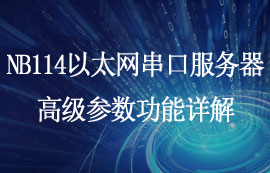 NB114串口服務(wù)器高級參數(shù)功能詳解