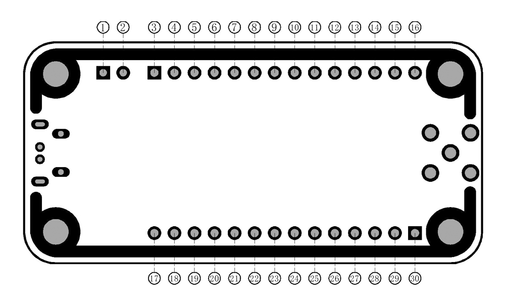 引腳無線通信模塊