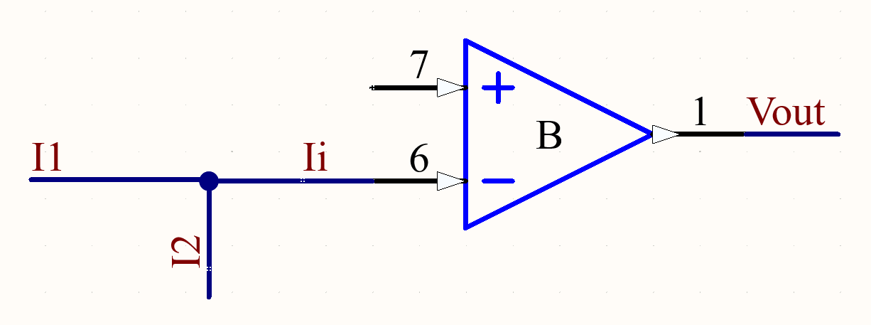 虛斷運(yùn)放電路 虛斷運(yùn)放電路