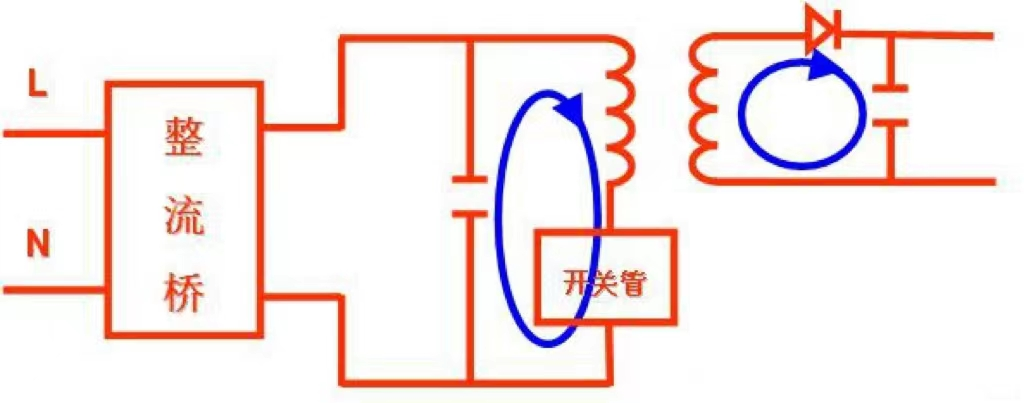 開(kāi)關(guān)電源輸入輸出回路 開(kāi)關(guān)電源輸入輸出回路