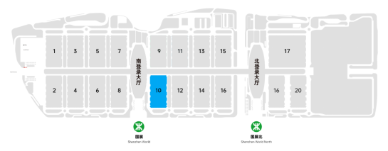 深圳展會平面圖 深圳展會平面圖