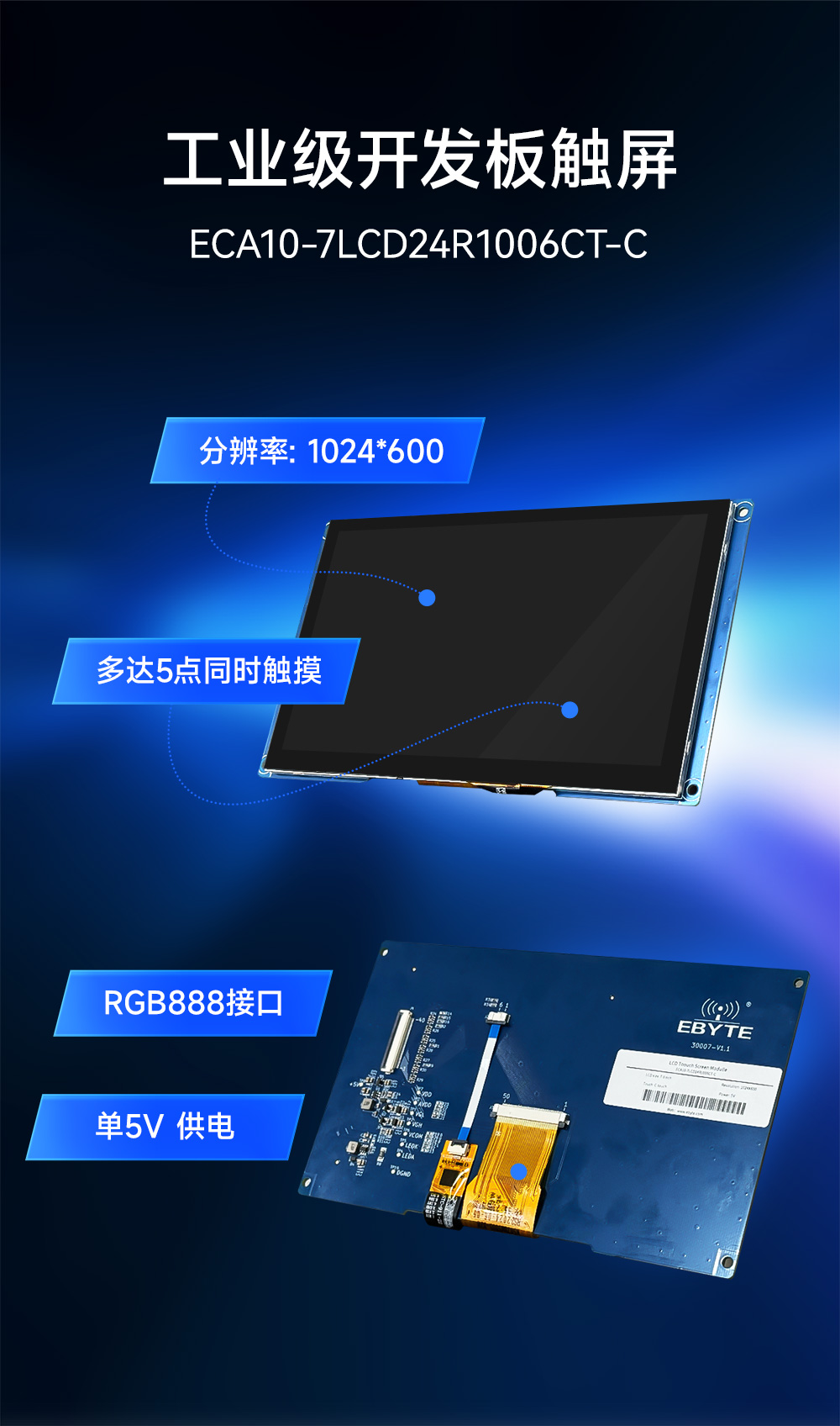 ECA10系列電容觸摸屏詳情  (4)