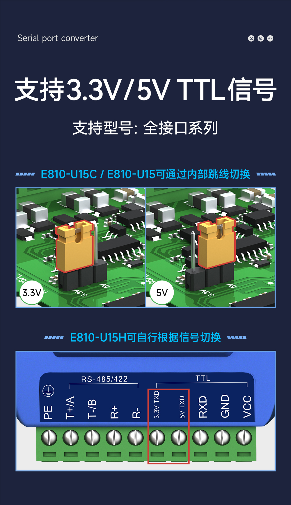E810-U15H USB轉(zhuǎn)串口轉(zhuǎn)換器 (8)
