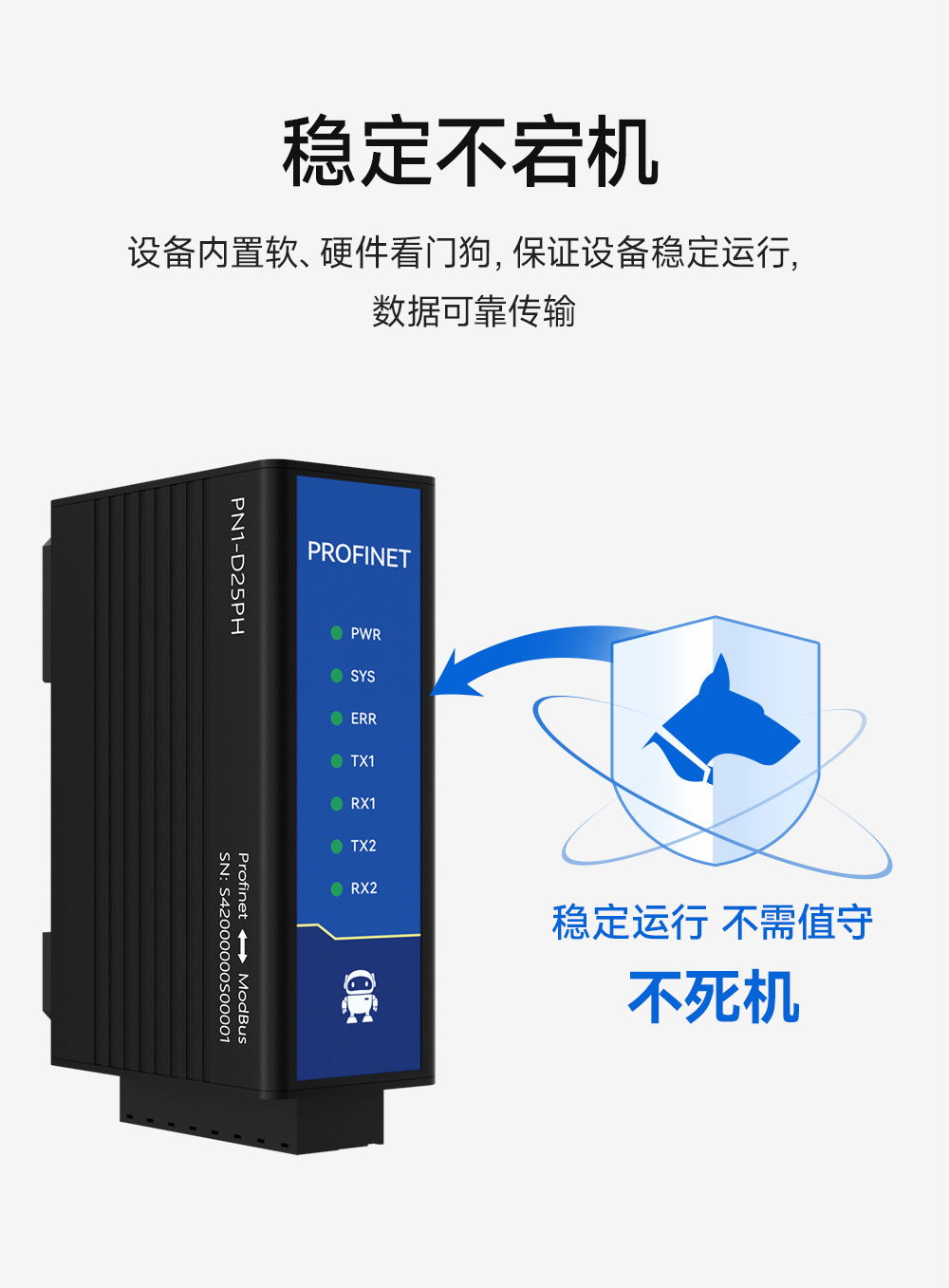 PN1-D25PH雙網(wǎng)口Profinet網(wǎng)關(guān) (10)