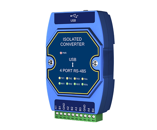 4路USB轉(zhuǎn)串口模塊