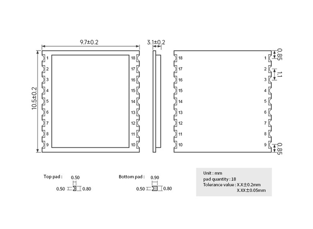 引腳定義EWM108-GN05 引腳定義EWM108-GN05