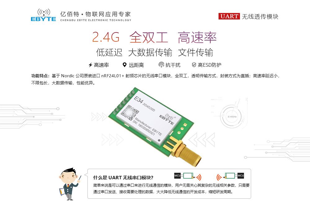 E34-2G4D20D 無線模塊詳情首圖