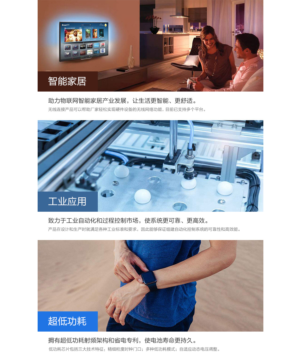 E101-32WN4-PS 雙核藍(lán)牙WiFi模塊詳情頁05