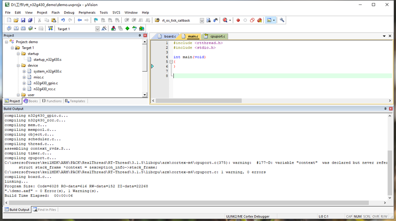 26國(guó)產(chǎn)RT-thread操作系統(tǒng)在單片機(jī)上移植 26國(guó)產(chǎn)RT-thread操作系統(tǒng)在單片機(jī)上移植
