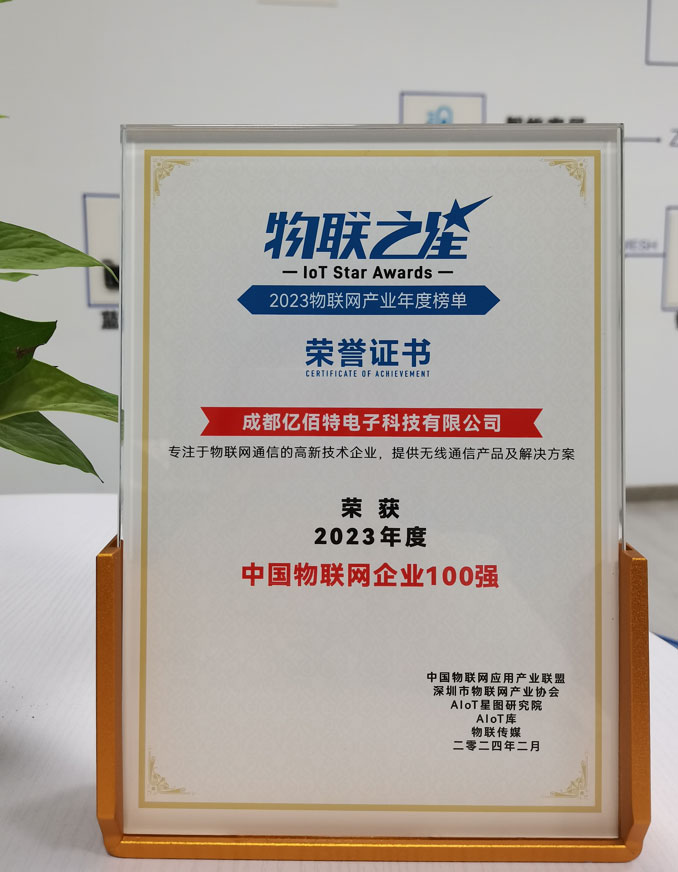 物聯(lián)之星獲獎(jiǎng)證書(shū) 物聯(lián)之星獲獎(jiǎng)證書(shū)