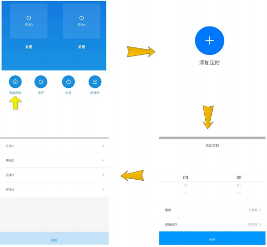 4 云端定時功能