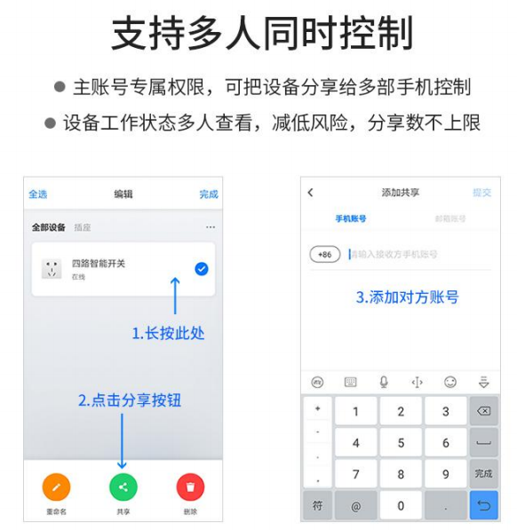 8 多人控制分享功能