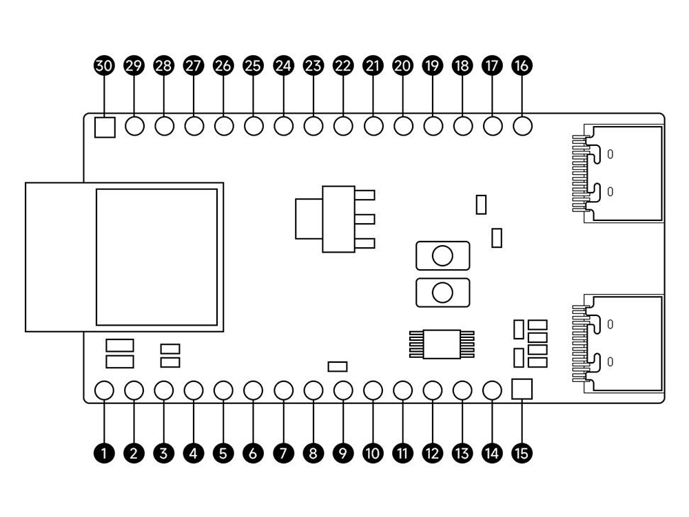 ESP32-C6-MINI-1-TB ESP32-C6-MINI-1-TB