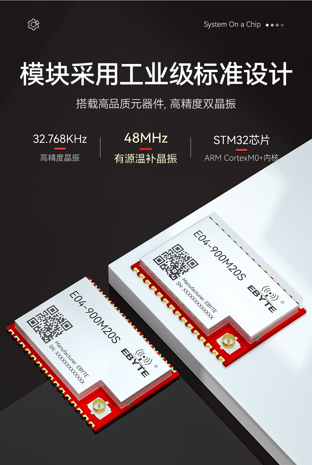 E04-900M20S SoC貼片型無線模塊 (7)