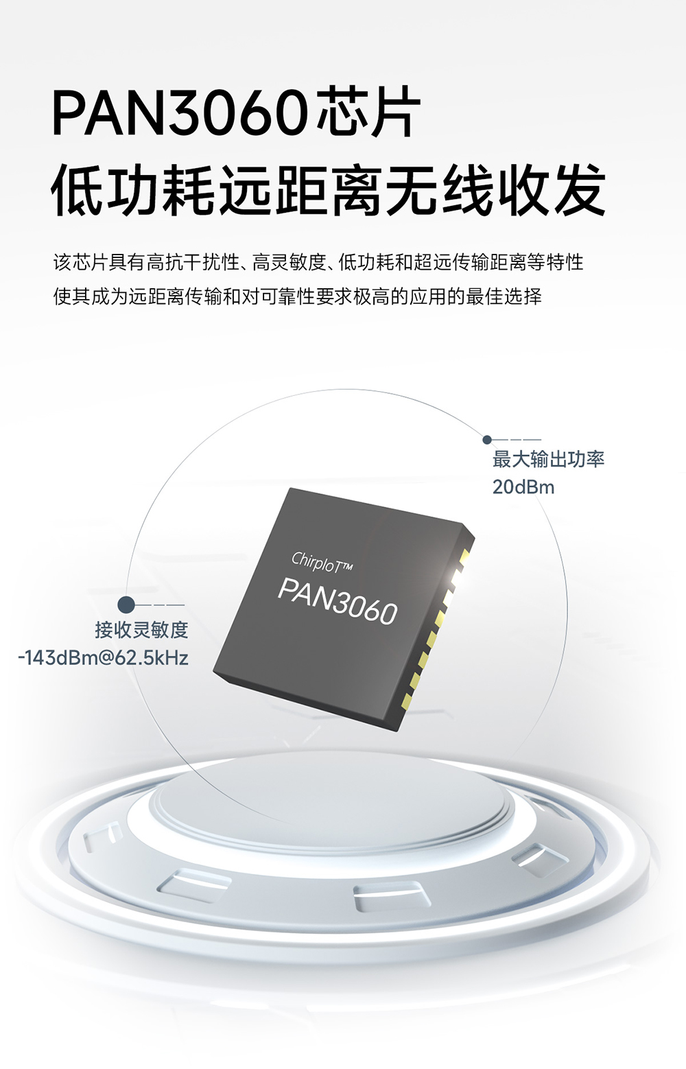 E290-400T20S PAN3060方案 無線模塊 (3)