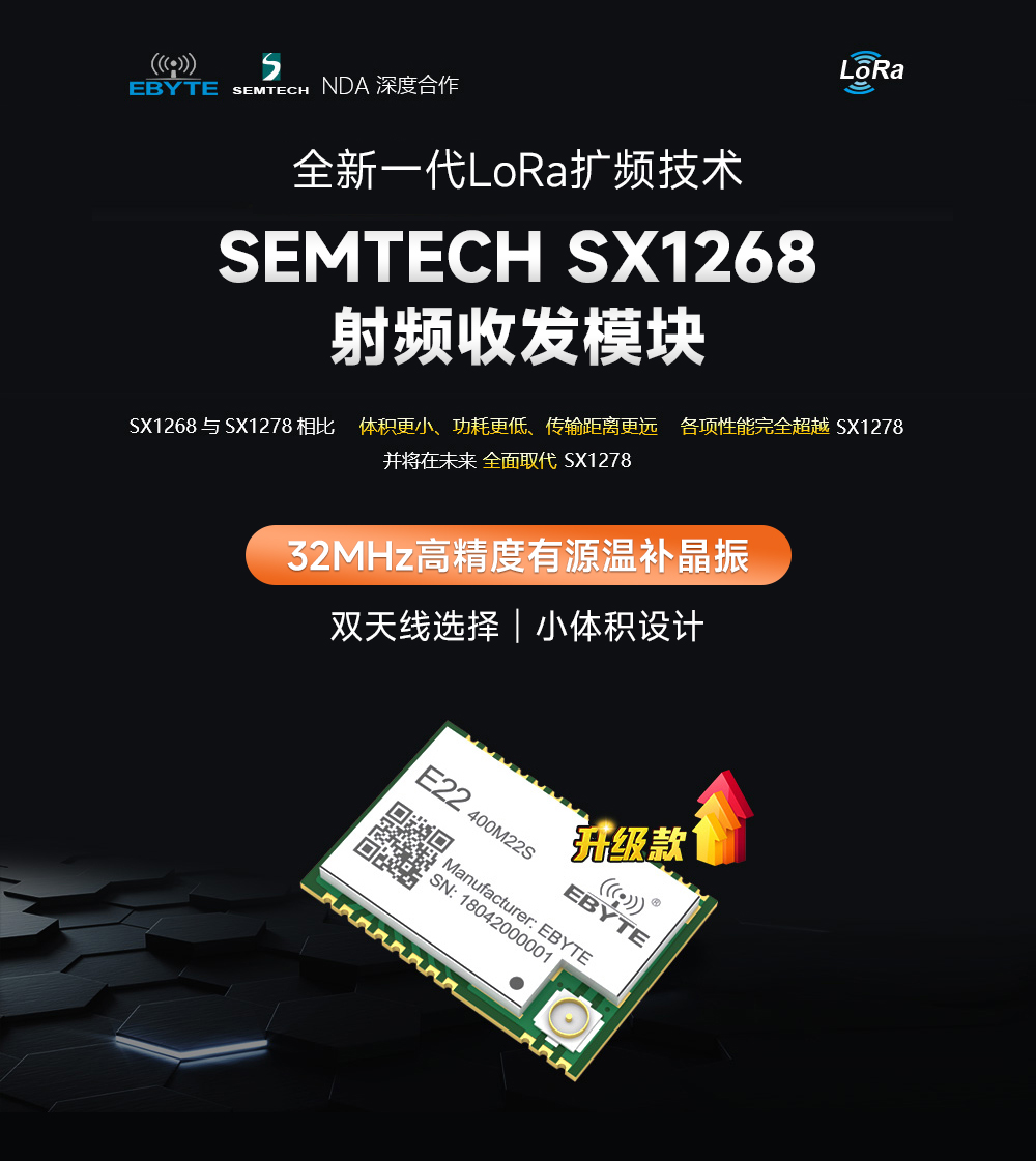 E22-400M22S lora擴頻模塊