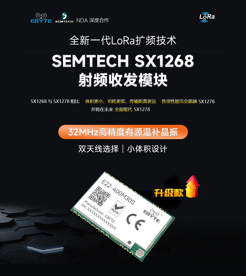 E22-400M30S lora模塊 