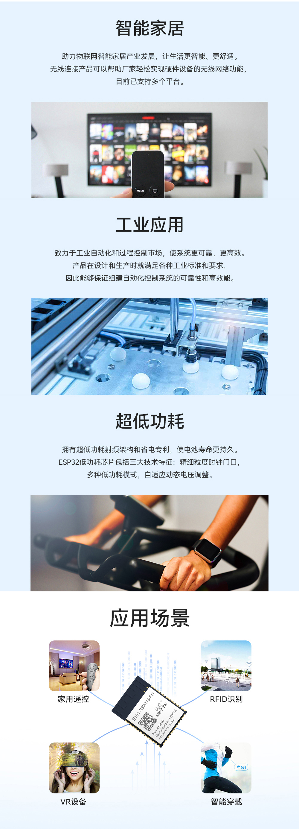 E101-S3WN8-PS 雙核藍(lán)牙WiFi模塊 02