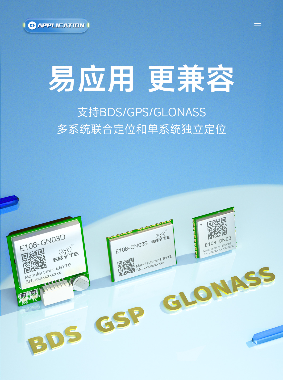 E108-GN03D 多模衛(wèi)星定位模塊 詳情頁 (6)