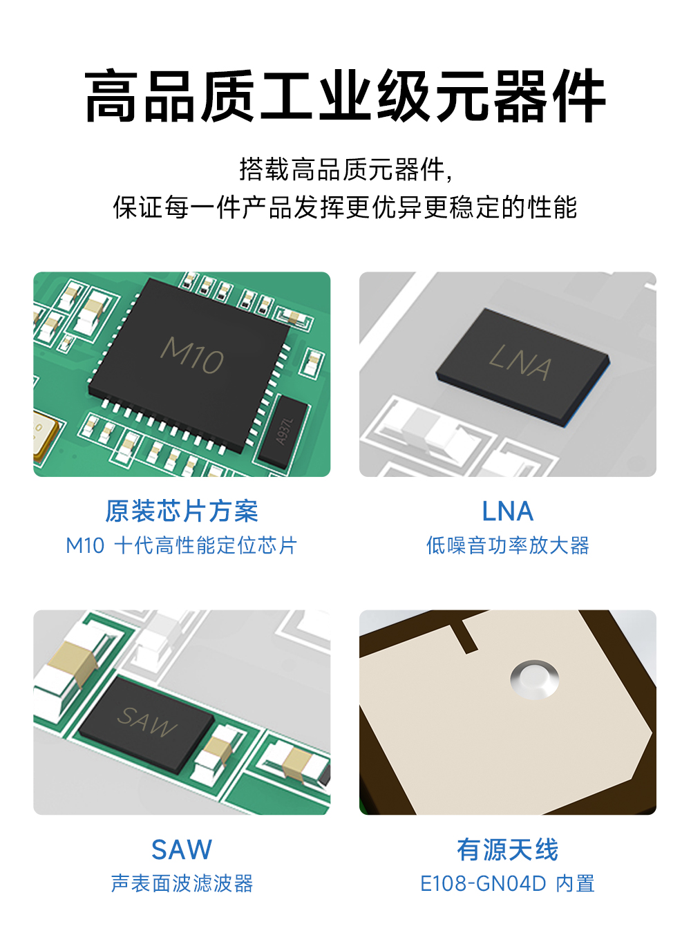 E108-GN04S 多模衛(wèi)星定位導(dǎo)航模塊  (10)