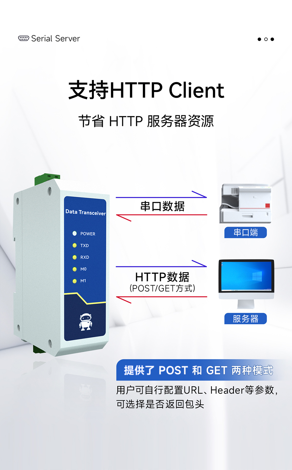 NE2-D11A RS485轉(zhuǎn)以太網(wǎng)單串口服務(wù)器 (14)