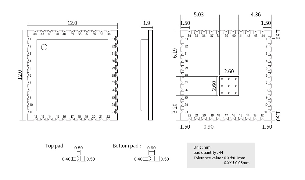 E103-RTL8189FTV引腳定義 E103-RTL8189FTV引腳定義