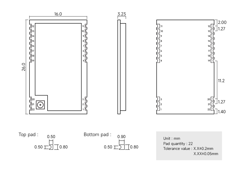 引腳 EWM293-470T20S