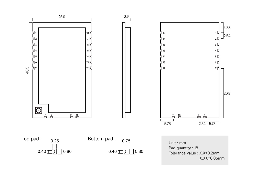 引腳 EWM293-470T30S 引腳 EWM293-470T30S