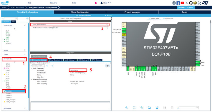14 STM32單片機(jī)的M系列LoRa模塊透傳教程 14 STM32單片機(jī)的M系列LoRa模塊透傳教程