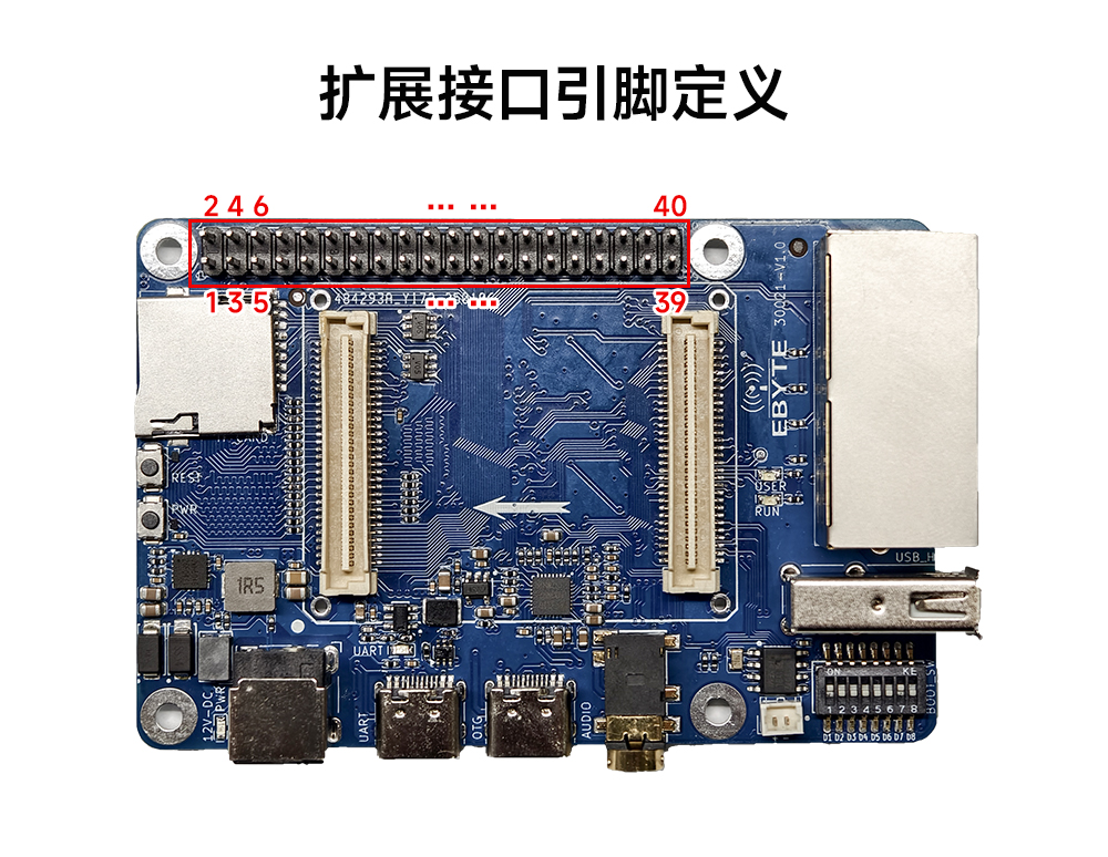 引腳定義 ECB20-PG6Y28C-I