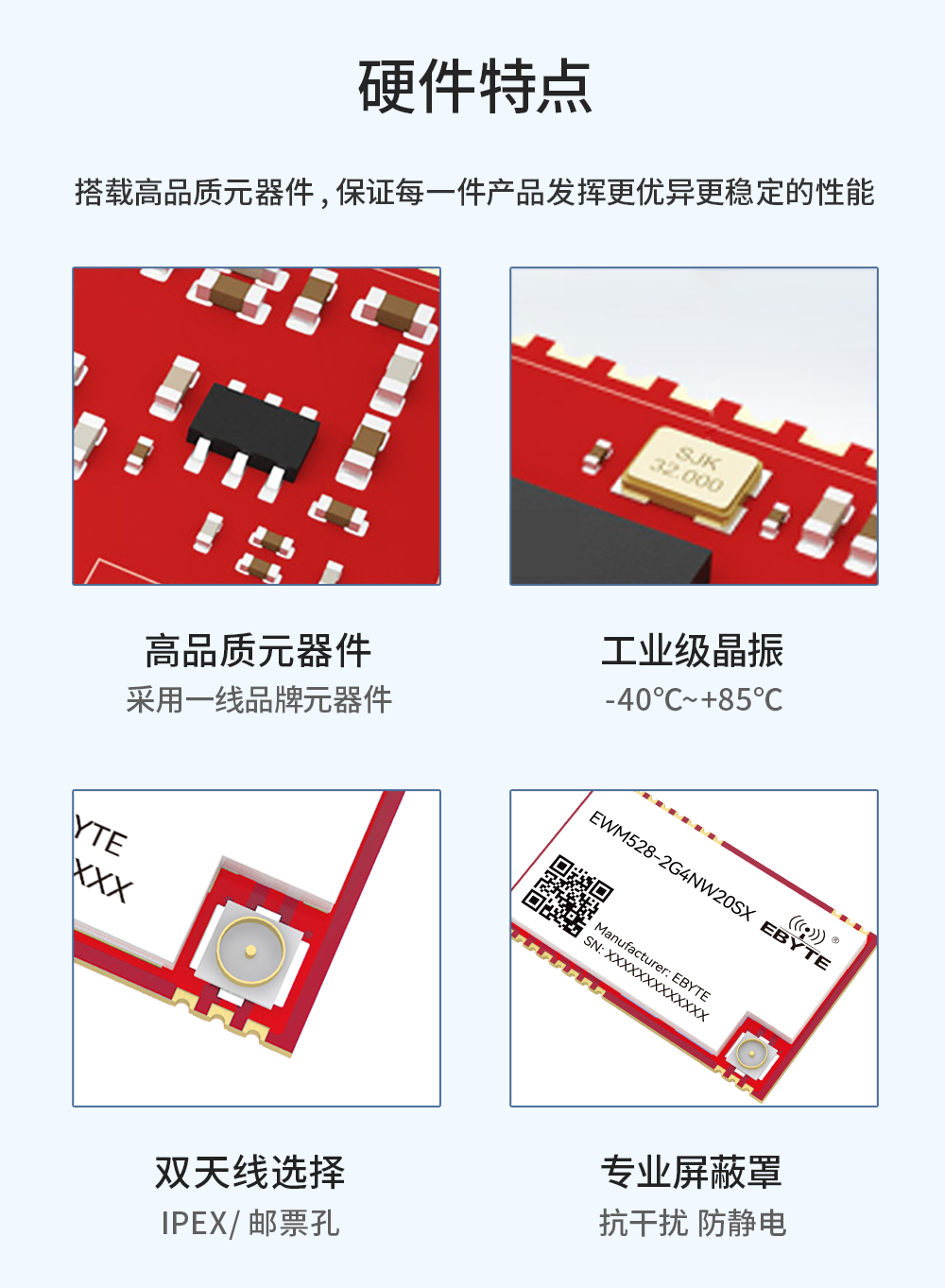 EWM528-2G4NW20SX 串口LoRa MESH組網(wǎng)模塊_13