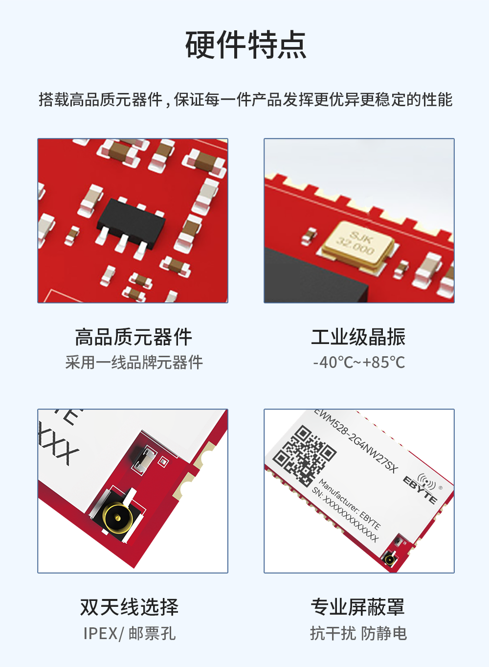 EWM528-2G4NW27SX 串口LoRa MESH組網(wǎng)模塊_13