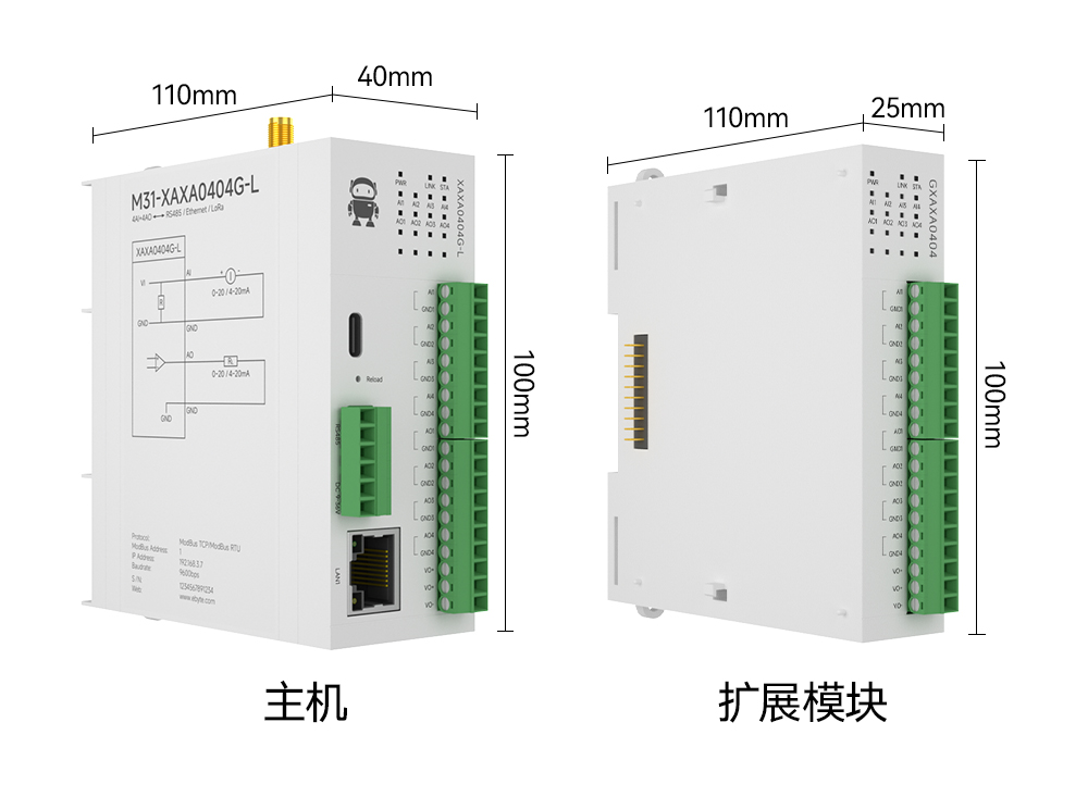 引腳定義 M31-XAXA0404G-L 引腳定義 M31-XAXA0404G-L