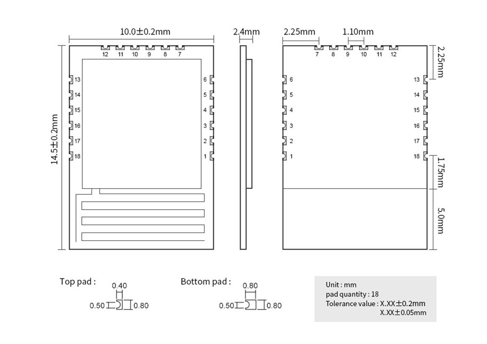 ?引腳 EWM104-BT13SP ?引腳 EWM104-BT13SP