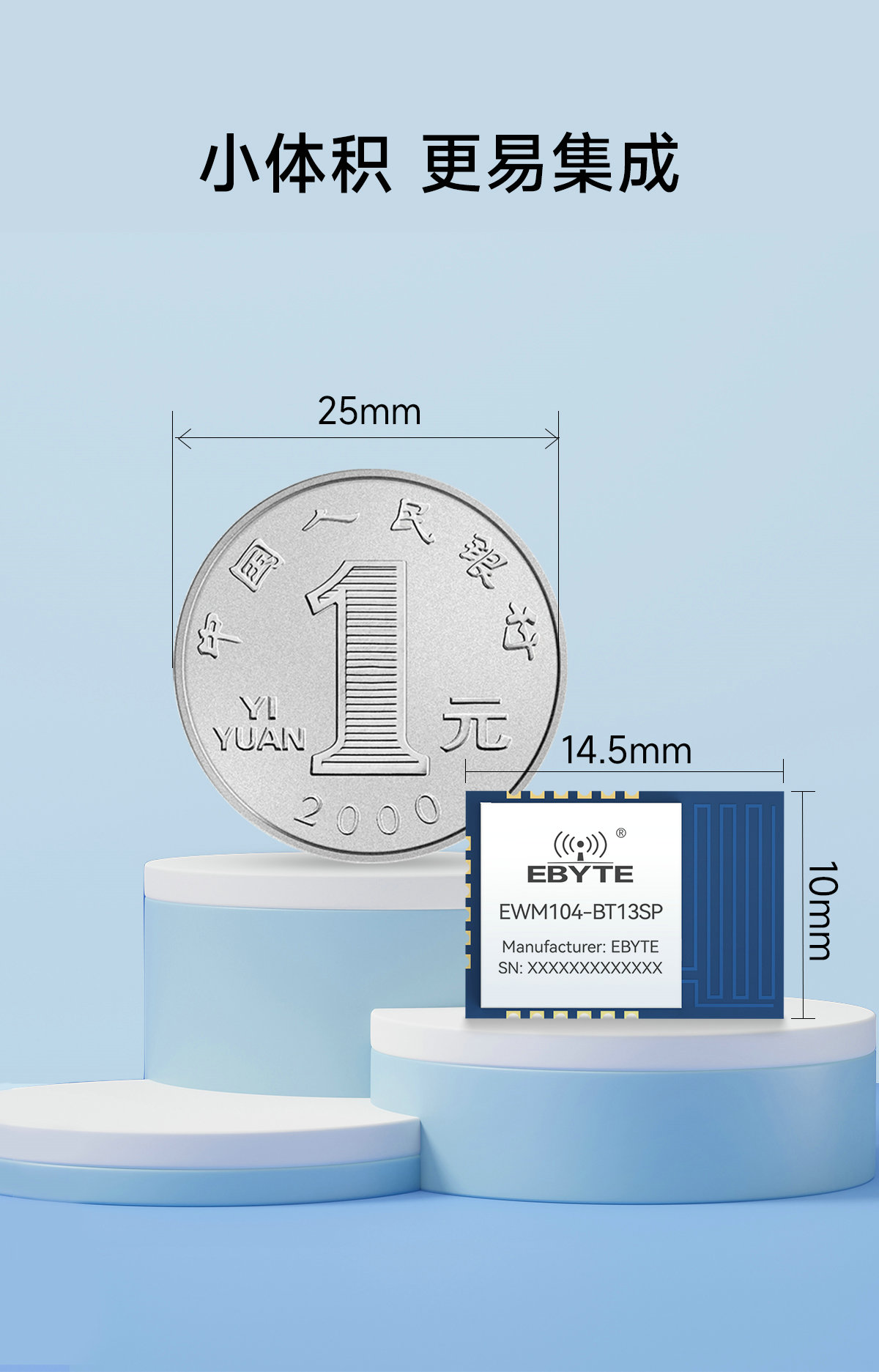 EWM104-BT13SP 藍(lán)牙接近開關(guān)模塊 (8)